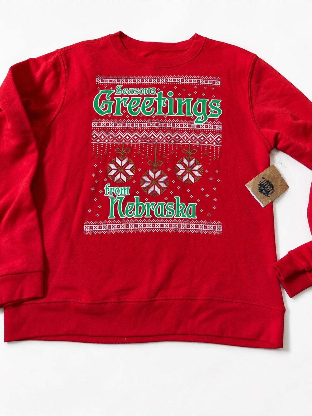 Home Free Nebraska Holiday Sweatshirt